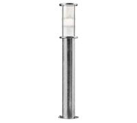 Nordlux Linton Outdoor Garden Post Silver Galvanized Steel E27 Coastal/Marine Safe - Garden, Patio, Driveway Mains Powered, IP54