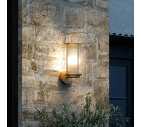 Nordlux Linton outdoor wall light, brass
