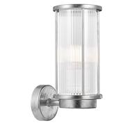 Nordlux Linton outdoor wall light, galvanised