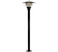 Nordlux Lonstrup Industrial Outdoor Metal Garden Post Weatherproof Black, Mains