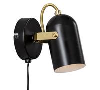 Nordlux Lotus wall light with cable and plug