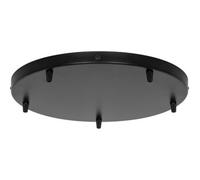 Nordlux Luana Metal Canopy Cluster Black,