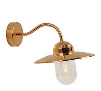 Nordlux Luxe Outdoor Copper Wall Light Coastal/marine Safe Brown,mains