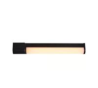 Nordlux Malaika Modern Black Aluminium Wall Light - Bathroom, En-Suite, Wet Room Mains LED