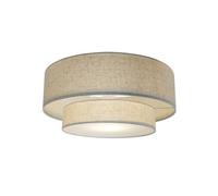 Nordlux Malodin Textile Ceiling Light Ceiling Rose Beige,mains
