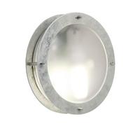 Nordlux Malte Galvanised Outdoor Wall Light, Grey