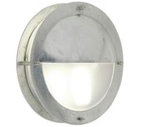 Wall Light Silver Malte IP54 Galvanised Eyelid Nordlux 21841031