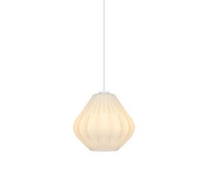 Nordlux Maluca Indoor Pendant Light White Glass E27 Diffused - Mains Powered, Ip20