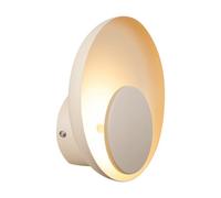 Nordlux Marsi LED wall light with a cable/plug, beige