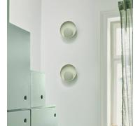 Nordlux Marsi LED wall light with a cable/plug, green