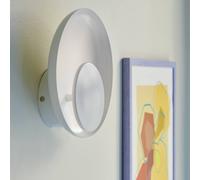 Nordlux Marsi LED wall light with cable/plug, white
