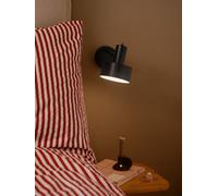 Nordlux Matis Metal Wall Light Black,plug In Or Mains