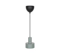 Nordlux Matis pendant light, dusty green, Ø 13 cm, metal