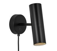 Nordlux 'MIB 6' Indoor Wall Light Black GU10 Nordlux Black