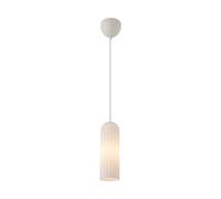 Nordlux Miella Indoor Pendant/Ceiling Light White Glass, E27 25W with Adjustable Cable-Bedroom, Living Room, Kitchen, Office, Bedside or Study. IP20, Class 2 (Double Insulated)