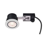 Nordlux Mixit Outdoor Plastic Downlight Insulation Safe White,mains