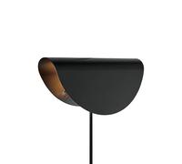 Nordlux Model Wall Light Black Metal Bedroom E14 Switch Plug in/Mains