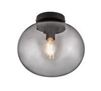 Nordlux Modern Indoor Ceiling Light Black Glass E27 Hand Blown - Mains Powered, IP20 Nordlux Black