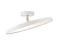 Nordlux Kaito Indoor Ceiling Light White Metal Intergrated LED 30,000hrs - Hallway, Bedroom, Kitchen Mains Powered, IP20