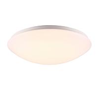 Nordlux Ask Indoor Ceiling Light White Metal Intergrated LED Bathroom Safe - Bathroom, En-Suite, Kitchen Mains Powered, IP44