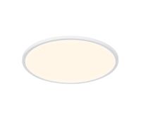 Nordlux Oja Indoor Ceiling Light White Plastic Intergrated LED 25,000hrs - Hallway, Kitchen, Garage Mains Powered, IP20