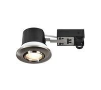 Nordlux Modern Indoor Downlight Silver Aluminium GU10 Adjustable Head - Mains Powered, IP44 Nordlux Silver