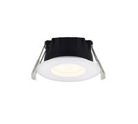 Nordlux Modern Indoor Downlight White Aluminium Intergrated LED 50, 000hrs - Mains Powered, IP65IP20 Nordlux White