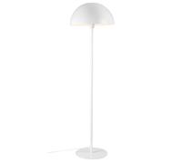 Nordlux Modern Indoor Floor Lamp White Metal E27 Dome Shade - Mains Powered, IP20 Nordlux White