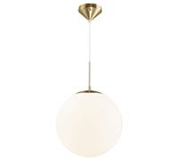Nordlux Modern Indoor Pendant Light Brass Glass E27 Hand Blown Glass - Mains Powered, IP20 in Gold Nordlux Gold