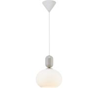 Nordlux Modern Indoor Pendant Light Grey Glass E27 Hand Blown Glass - Mains Powered, IP20 Nordlux Grey