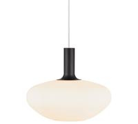 Nordlux Alton Indoor Pendant Light White Glass E27 Hand Blown - Kitchen, Bedroom, Living Room Mains Powered, IP20