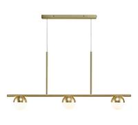 Nordlux Modern Indoor Pendant Rail Light Brass Metal Solar G9 Sensor Hand Blown Glass -, IP20 in Gold Nordlux Gold
