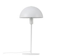 Nordlux Modern Indoor Table Lamp White Metal E14 Dome Shade - Mains Powered, IP20 Nordlux White