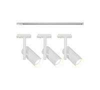 Nordlux Modern Indoor Track Light Set White Aluminium GU10 3 Pack - Mains Powered, IP20 Nordlux White