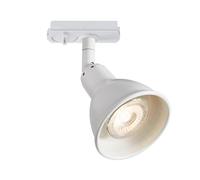 Nordlux Modern Indoor Track Spot Light White Metal GU10 Adjustable Head - Mains Powered, IP20 Nordlux White