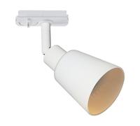 Nordlux Modern Indoor Track Spot Light White Metal GU10 Adjustable Head - Mains Powered, IP20 Nordlux White