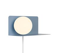 Nordlux Modern Indoor Wall Light Blue Metal E14 Shelf - No, IP20 Nordlux Blue