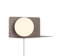 Nordlux Modern Indoor Wall Light Brown Metal E14 Shelf - No, IP20 Nordlux Brown