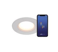 Nordlux Modern Outdoor Downlight White Plastic Intergrated LED Smart - Mains Powered, IP65 Nordlux White