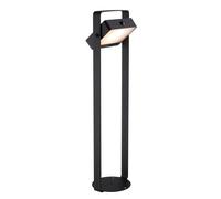 Nordlux Modern Outdoor Garden Post Black Aluminium SolarLed Light 25, 000jhrs, IP44 Nordlux Black