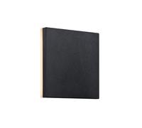 Nordlux Modern Outdoor Wall Light Black Aluminium Intergrated LED 20, 000hrs - Mains Powered, IP54 Nordlux Black
