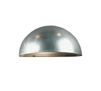 Nordlux Modern Outdoor Wall Light Silver Galvanized steel E27 Coastal/Marine Safe - Mains Powered, IP33 Nordlux Silver