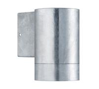 Nordlux Modern Outdoor Wall Light Silver Galvanized steel GU10 Coastal/Marine Safe - Mains Powered, IP54 Nordlux Silver