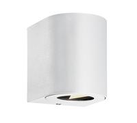 Nordlux Modern Outdoor Wall Light White Aluminium Intergrated LED Weatherproof - Mains Powered, IP44 Nordlux White