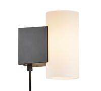 Nordlux Mona Indoor Wall Light Black - Mains Powered Ip20