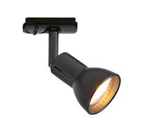 Nordlux Munin Link Indoor Track Spot Light Black Metal Gu10 Adjustable Head - Mains Powered , Ip20