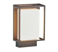 Nordlux Nestor Modern Black Aluminium Wall Light - Garden, Patio, Entrance Mains LED
