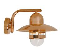Nordlux Nibe Outdoor Copper Wall Light Coastal/marine Safe Brown,mains