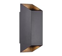 Nordlux Nico Square 22 | Wall light | Black - 1
