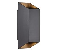Nordlux Nico Square 22 | Wall light | Black - 1